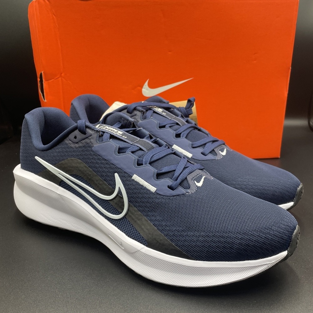 Nike Downshifter 13 Midnight Navy / Pure Platinum FD6454-400 Mens Size 11.5 NEW